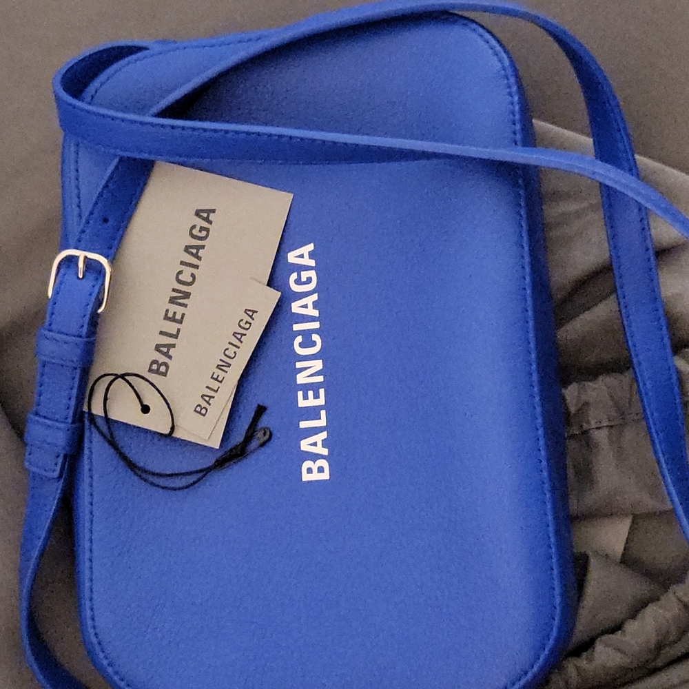 Balenciaga Blue Crossbody Bag - Picture 6 of 6